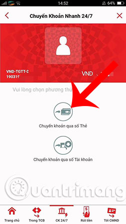 Techcombank's guide to using F @ st Mobile Picture 13