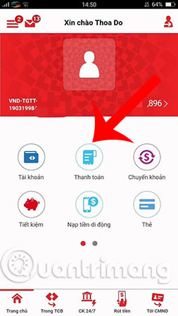 Techcombank's guide to using F @ st Mobile Picture 4