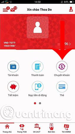 Techcombank's guide to using F @ st Mobile Picture 7