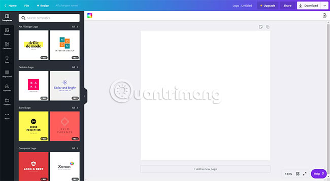Template usage in Canva Picture 2