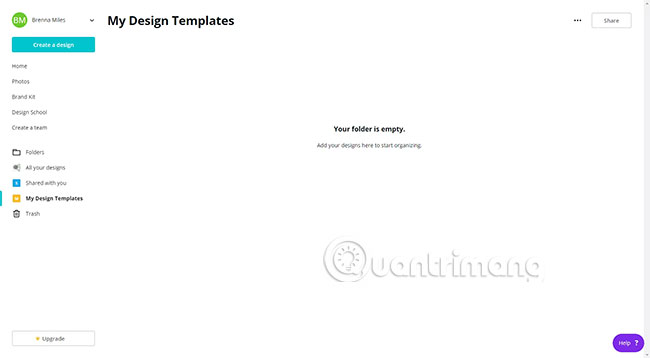 Template usage in Canva Picture 6
