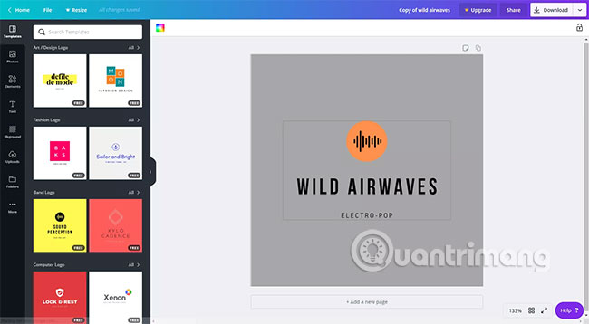 Template usage in Canva Picture 7