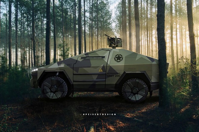 Tesla's Cybertruck can be converted into armored tanks Picture 1