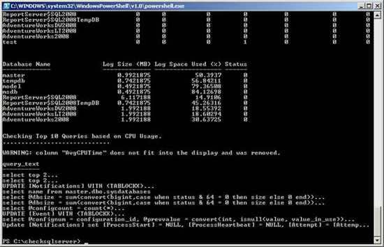 Test SQL Server with Windows PowerShell - Part 7 Picture 7