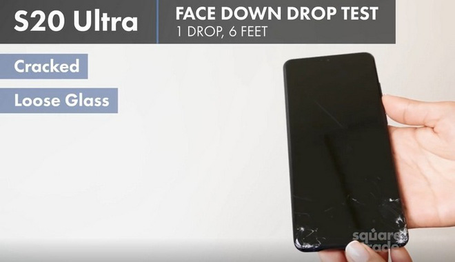 Tests show that the Galaxy S20 + and Galaxy S20 Ultra are more durable than Galaxy S20 Picture 4