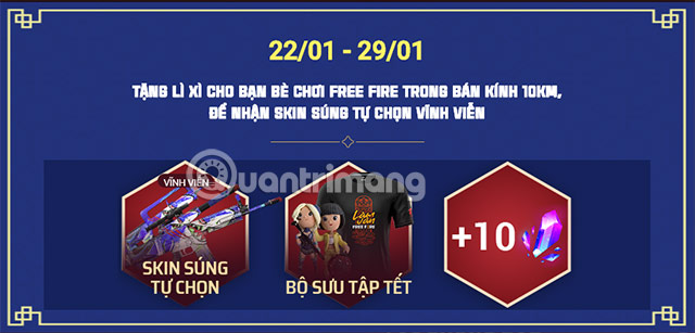 Tet Fire Garena Free Fire and how to collect rewards Picture 4