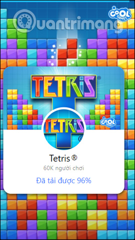 Tetris game on Messenger Picture 2