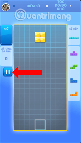 Tetris game on Messenger Picture 4