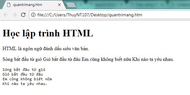 Text in HTML Picture 1