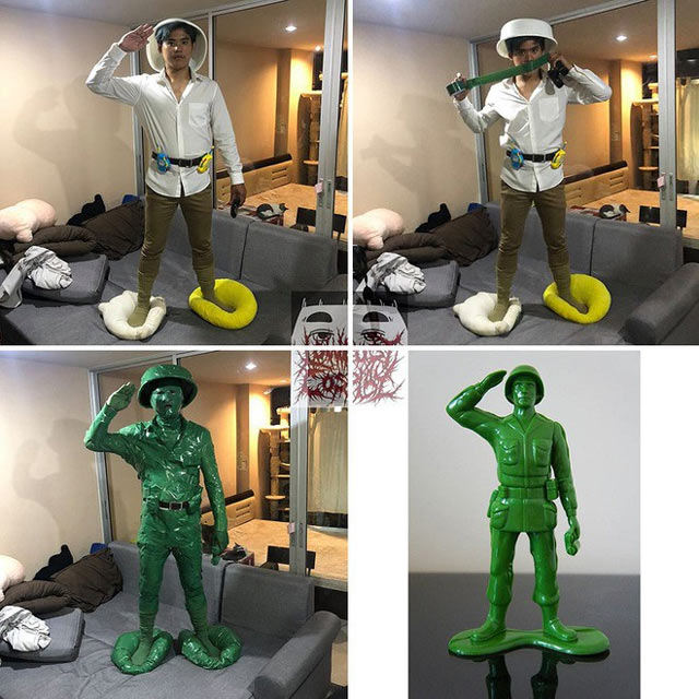 Thai cosplay god re-export the net again and laugh Picture 7