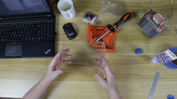 The 1-0-2 radiator combined with air and ice heat makes PC people surprised by creativity Picture 5