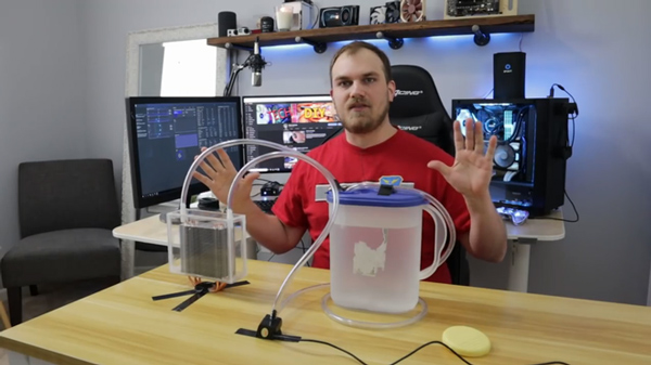 The 1-0-2 radiator combined with air and ice heat makes PC people surprised by creativity Picture 6