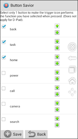 The app replaces Android physical Home button Picture 17