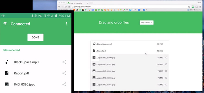 The application to transfer data via WiFi on Android professionally Picture 15
