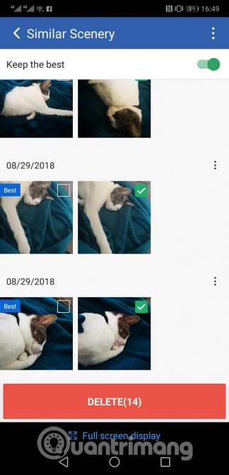 The best 5 apps to delete photos on Android Picture 9