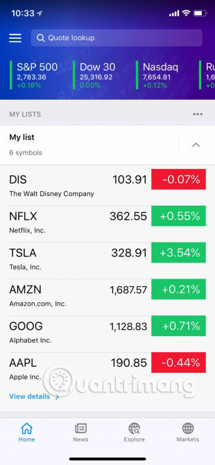 The best 5 free stock market monitoring apps for Android and iOS Picture 4