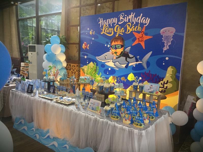 The best birthday backdrop pattern Picture 13