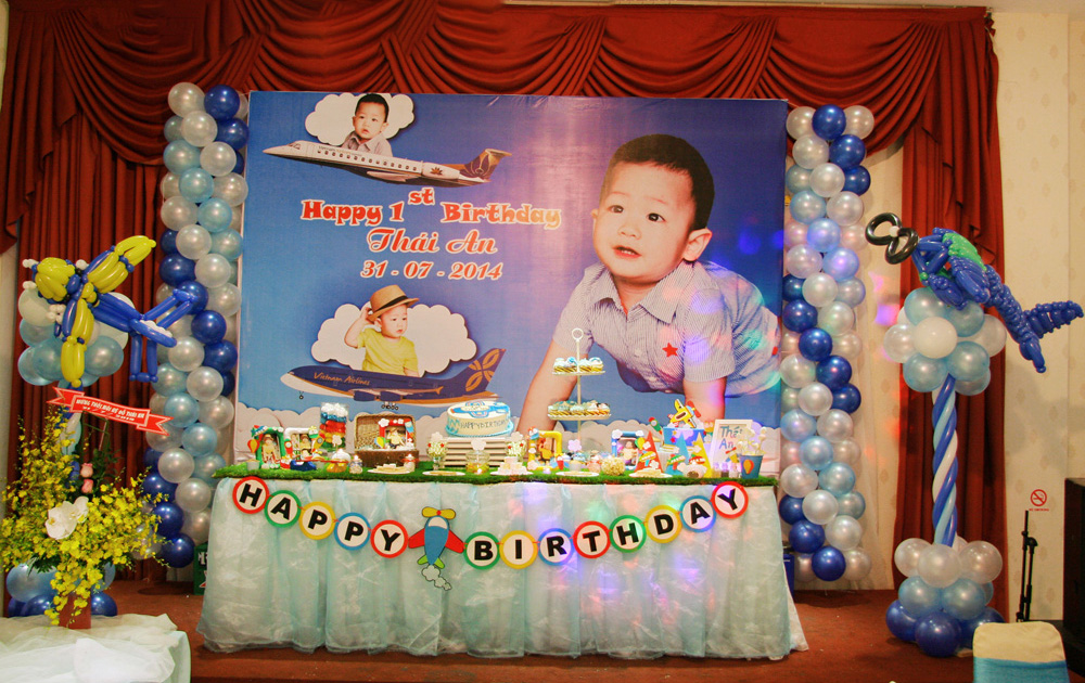 The best birthday backdrop pattern Picture 14