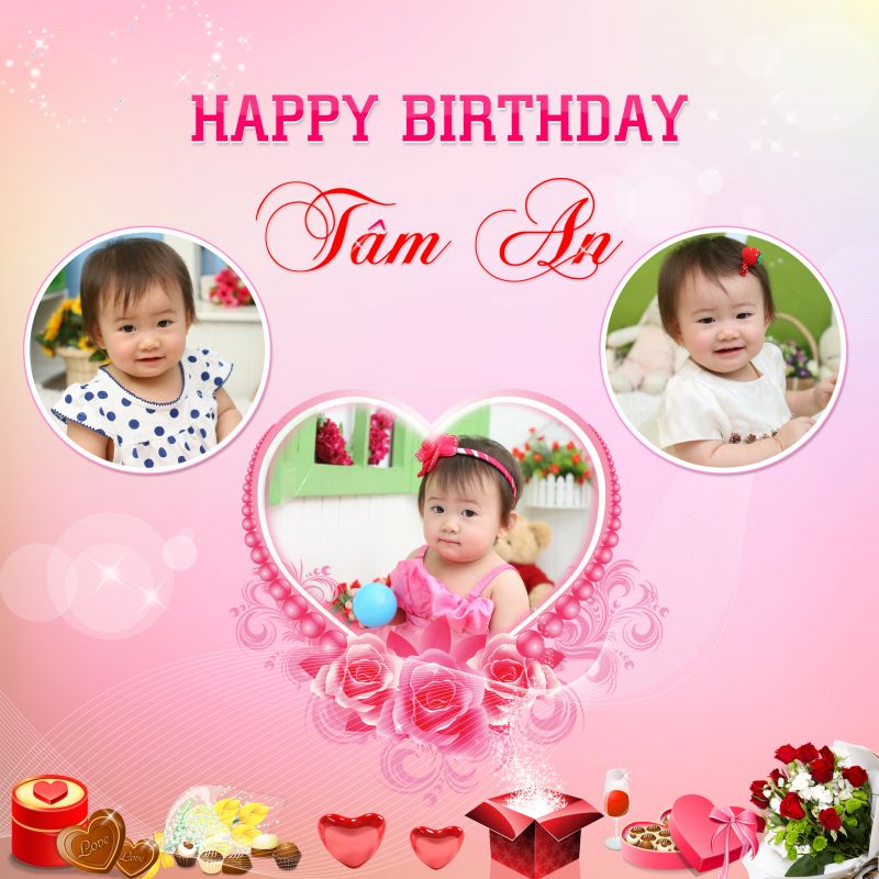 The best birthday backdrop pattern Picture 24