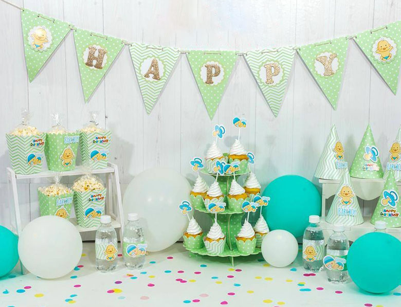 The best birthday backdrop pattern Picture 37