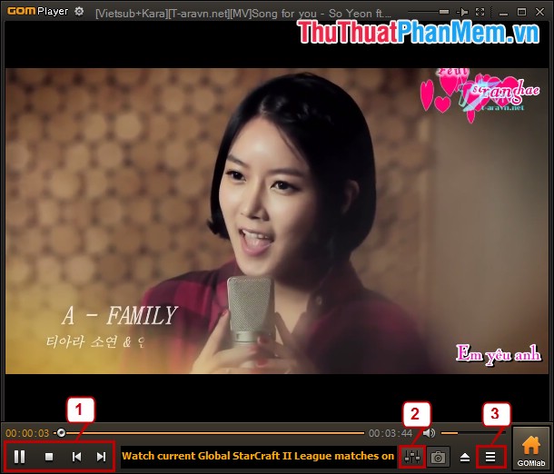 The best free movie and music player software GOM Media Player Picture 5