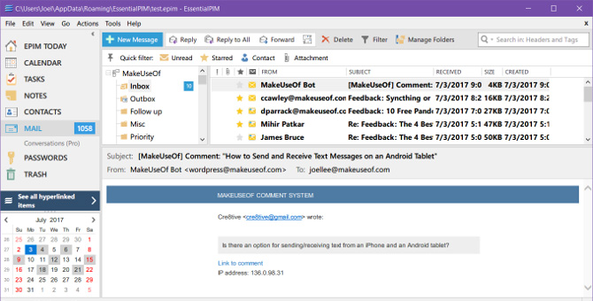 The best options replace Microsoft Outlook Picture 8