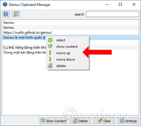 The clipboard management software on Windows Picture 6