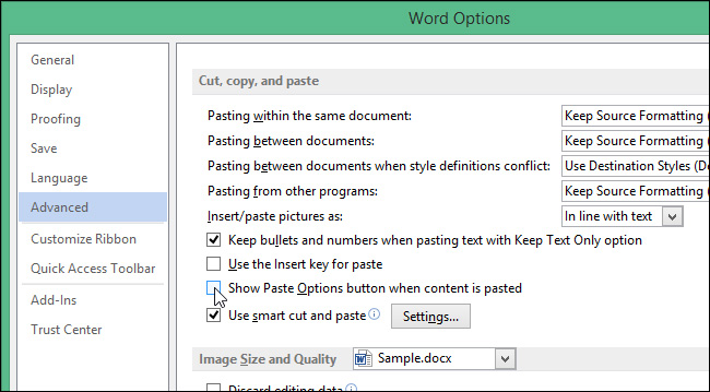 The default settings should change on Microsoft Office Picture 13
