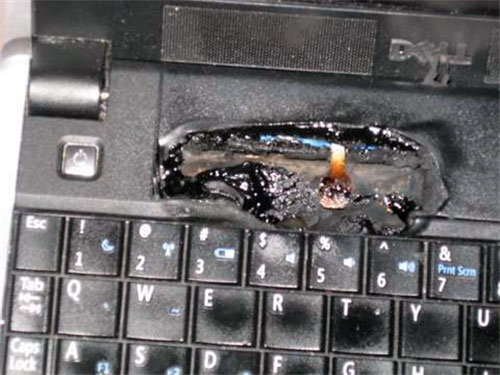 The Dell Mini 9 explodes the floor Picture 3