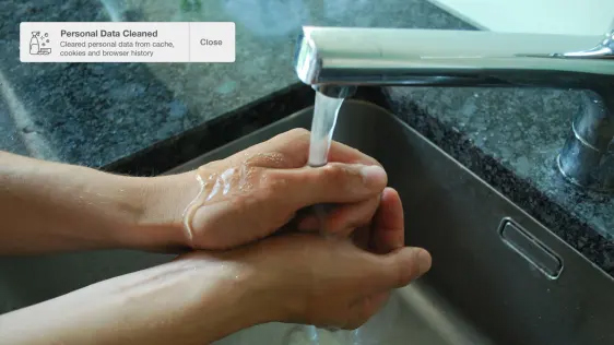 The designer created the new operating system, allowing the screen cleaner to delete cookies on the web Picture 3