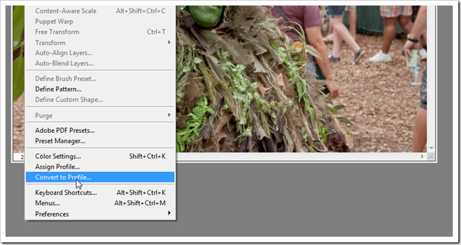 The difference in the Color Profile mode of the photos Picture 5