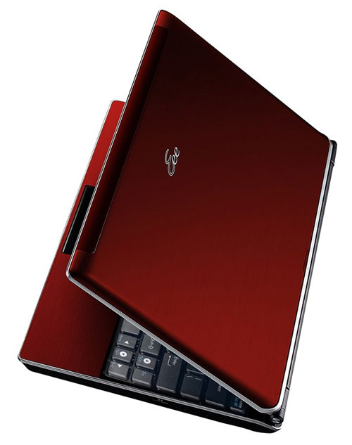 The Eee PC is brilliantly red Picture 2