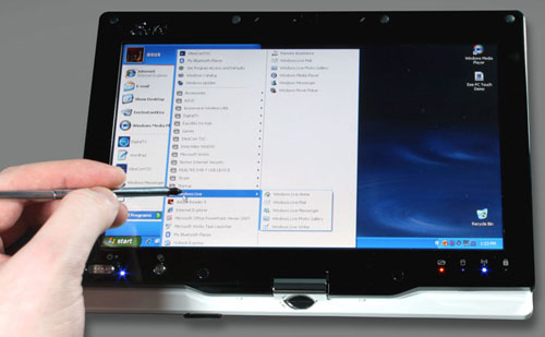 The Eee PC T91 challenges both the Vaio P Picture 18