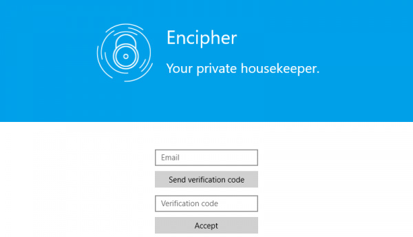 The Encipher download offer, the file and text protection app on Win 10 costs $ 4.39, which is free Picture 7