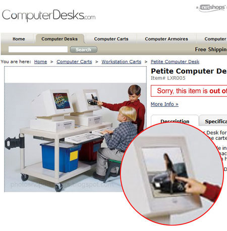 The famous 'accident' Photoshop in the decade Picture 10