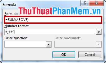 The fastest way to calculate lines and columns in Word 2013 Picture 6