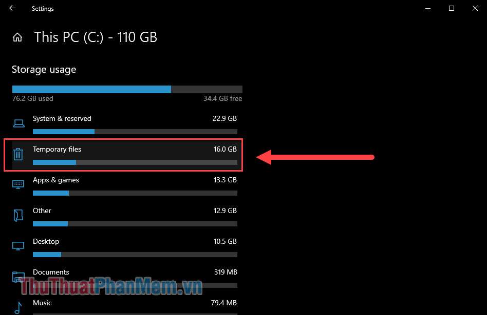 The fastest way to clean your computer on Windows 10 Picture 8