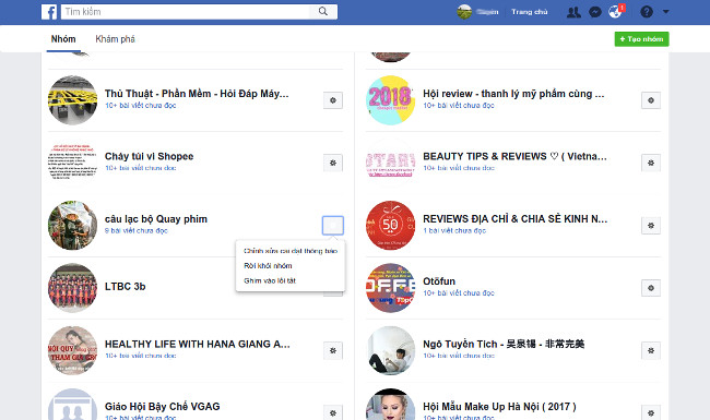 The fastest way to leave the Facebook group Picture 10