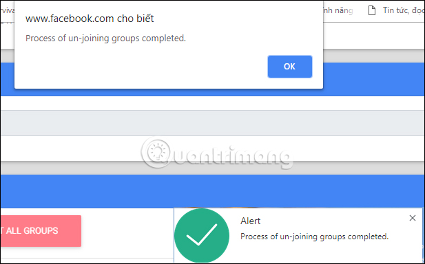 The fastest way to leave the Facebook group Picture 7
