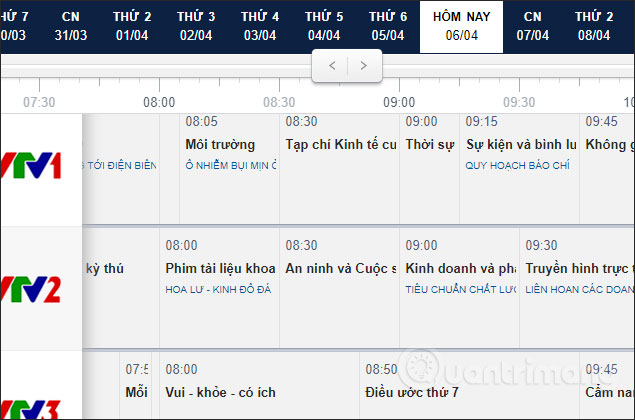 The fastest way to view VTV1, see VTV1 directly Picture 2