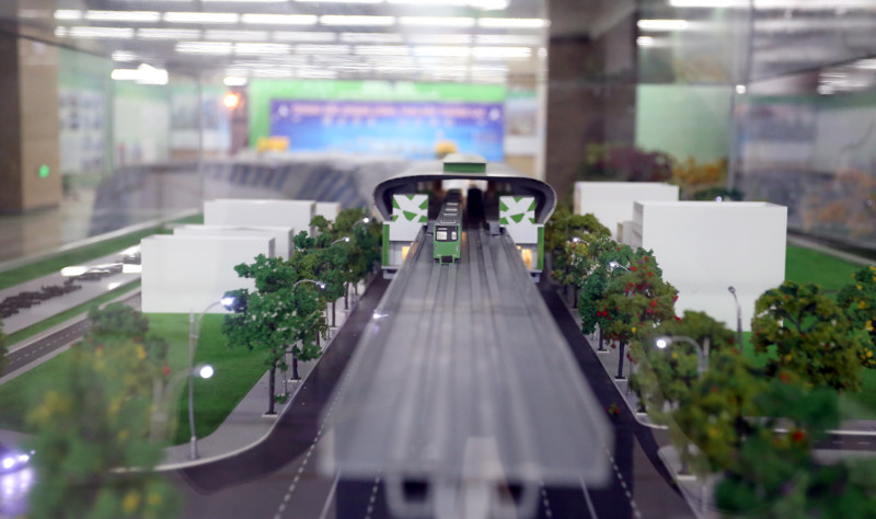 The first train and model station of Cat Linh - Ha Dong railway will open for visitors in May Picture 10