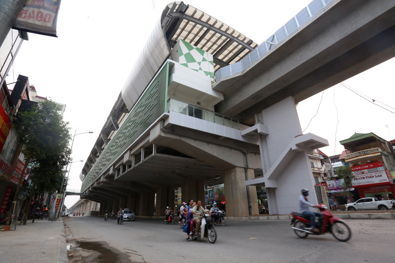 The first train and model station of Cat Linh - Ha Dong railway will open for visitors in May Picture 12
