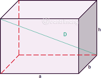 formula to find volume of rectangular box