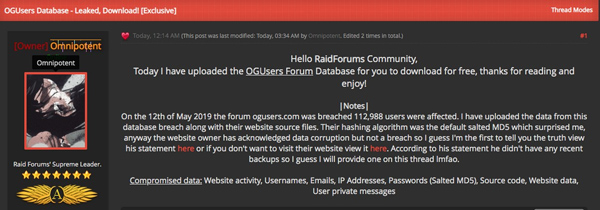 The Forum focuses on notorious social network hackers who have been hacked and sold for sale on other forums Picture 2