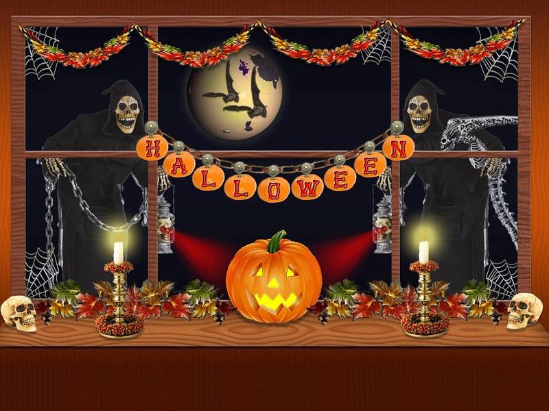 The Halloween decoration beautiful, horror, impressive Picture 27