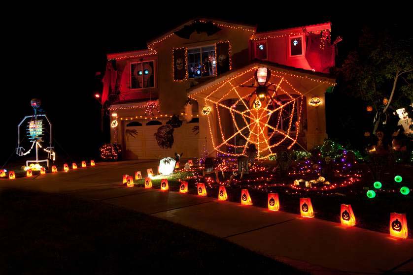 The Halloween decoration beautiful, horror, impressive Picture 50