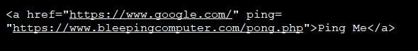 The hyperlink test command is being used by hackers to perform DDoS Picture 2