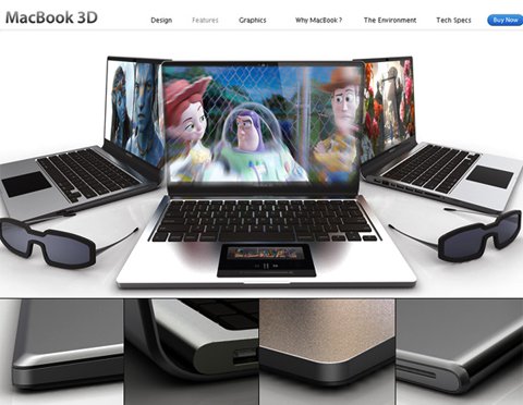 The Idea of MacBook Pro Equipped with 3D Technology - guide screenshot 1