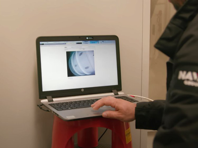 The impressive images of the data center are located at a depth of 35m on the seabed of Microsoft Picture 14