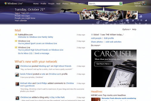 The improved Windows Live generation Picture 3